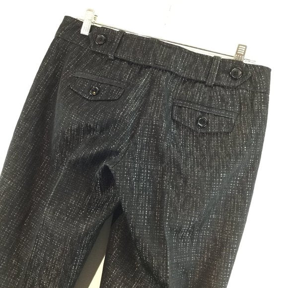 Designer print pockets zipper pants