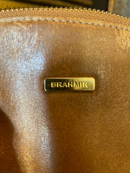 brahmin leather handbag