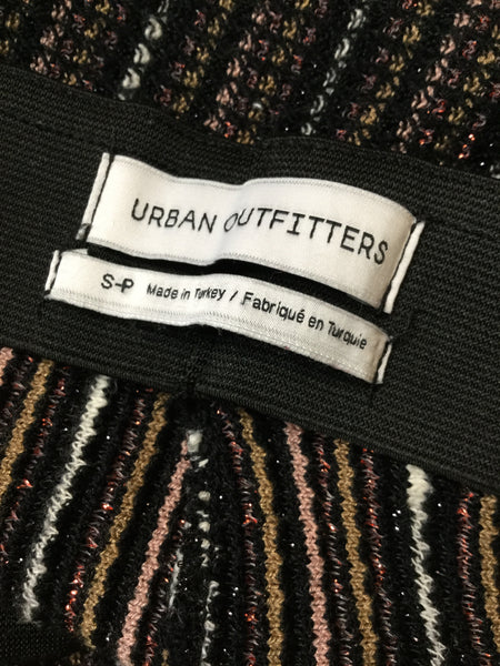 Urban Outfitters black sequin side trim pants