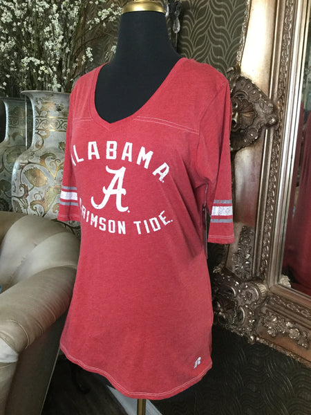 Russell red "Alabama crimson tide" shirt top