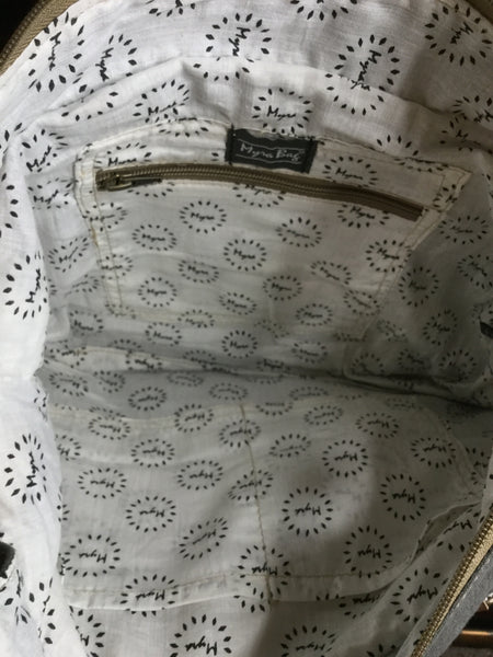 Myra Bag calf hair fabric handbag