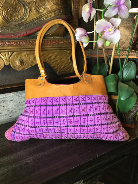 Guatrmalan embroidered free people handbag