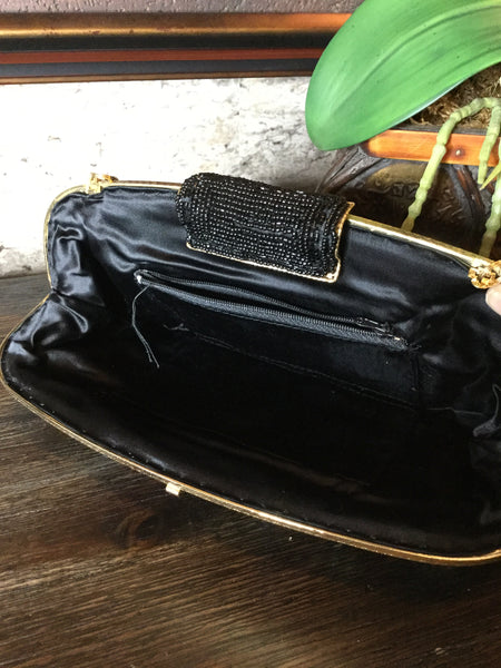 Vintage multi beaded handbag