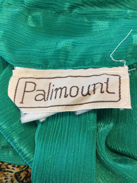 Palimount Vintage Green Top (XL)  P24 W23 L24