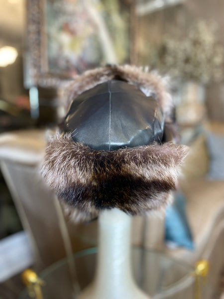 pollack fur trapper leather hats