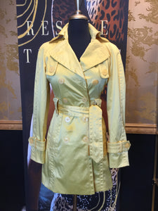 Jessica Simpson Yellow Trench Coat