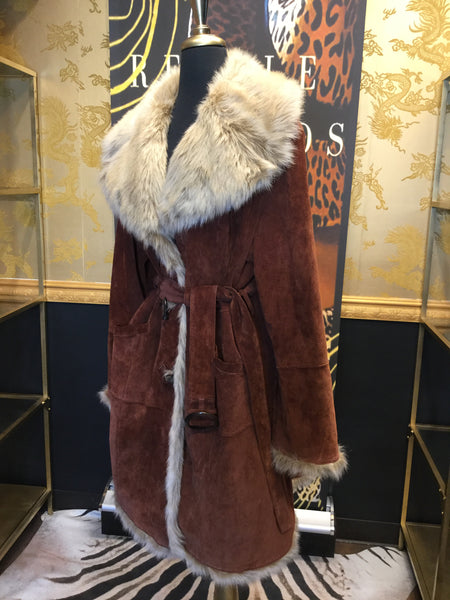 Terry Lewis Fur Suede Coat