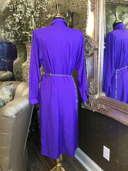 Vintage purple dress