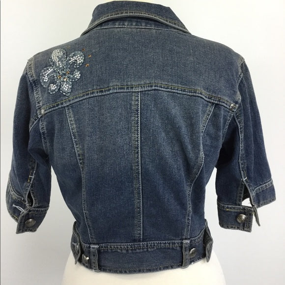 Jean jacket {B-34}