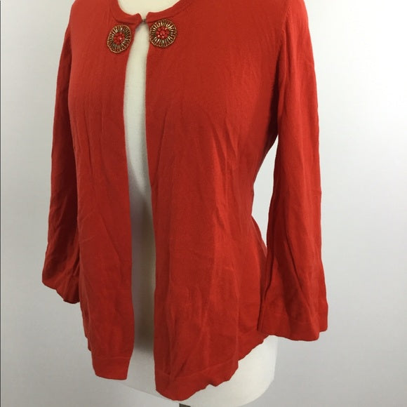 Red Long Sleeves coverup {B-38}