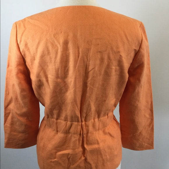 Orange Long sleeves Blazer (B-56)