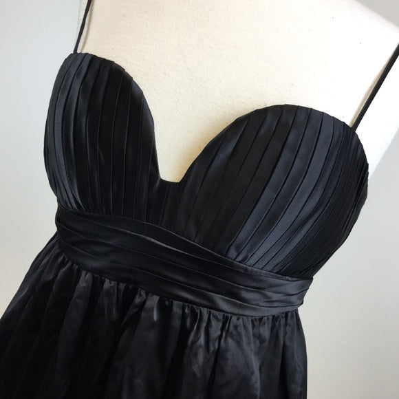 Black straps Designer Dress B-100