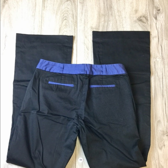 Black/Blue Pants Size 6 (B-99)
