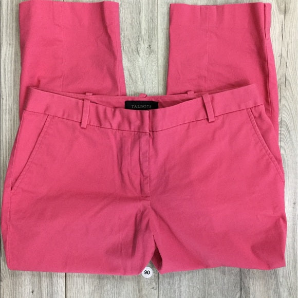 Pink Skinny Capri Pants Size 13 (B-90)