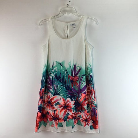 Floral print sleeveless dress Size SP