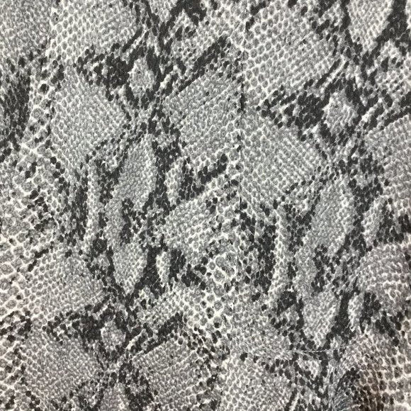 Snake skin print sleeveless dress
