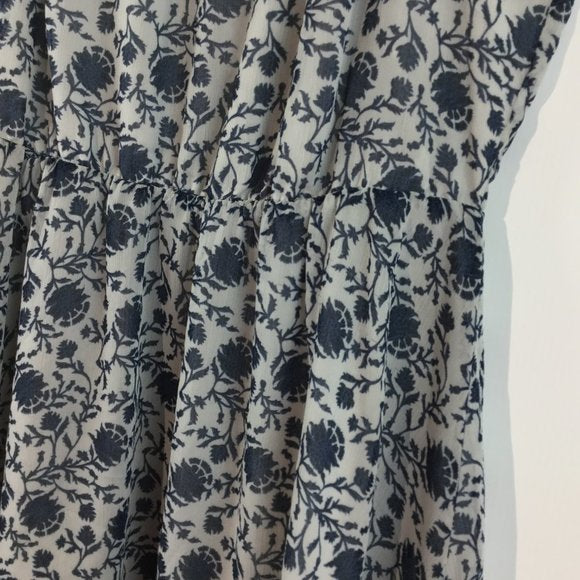 Thin straps floral print dress