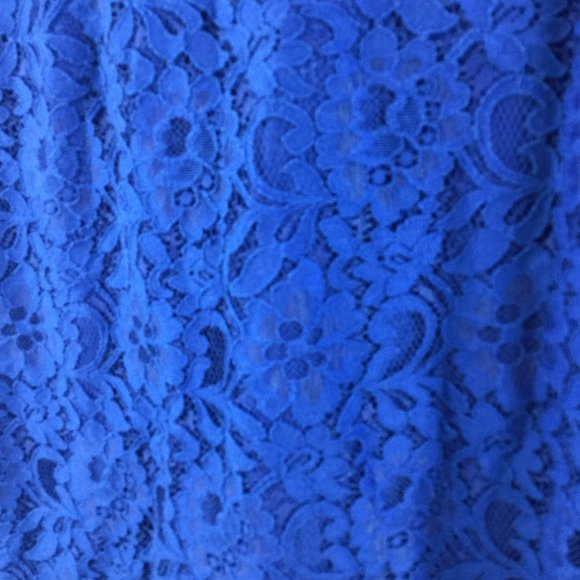 Lace floral sheath sleeveless Size 10