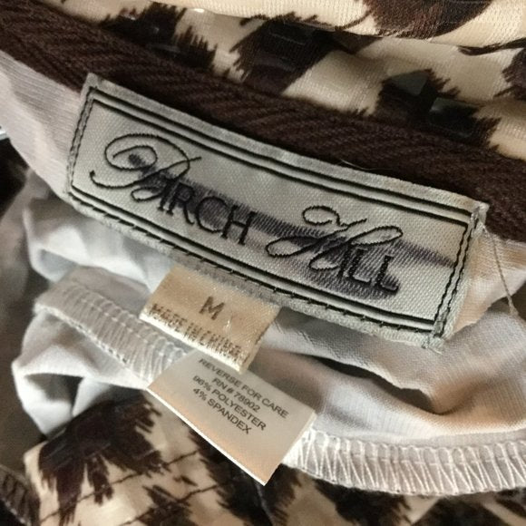 Animal print zipper long sleeves jacket