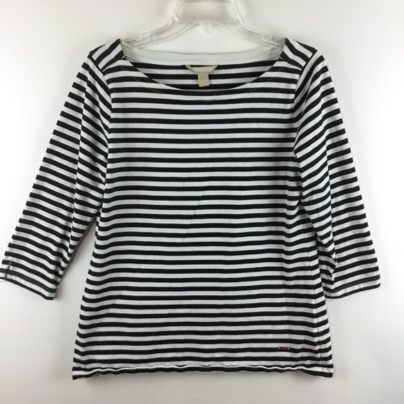 Striped long sleeves top Size L