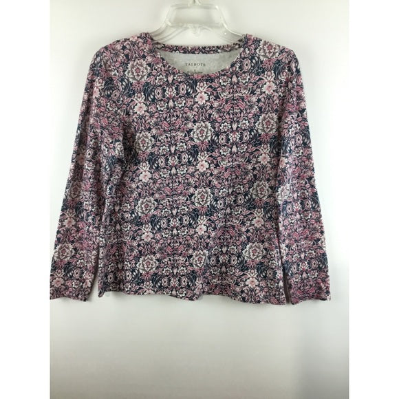 Floral print long sleeves top Size S