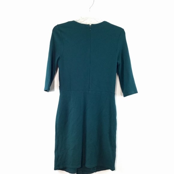 V neck 3/4 sleeves dress Size 8