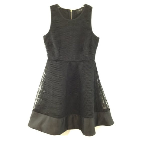 Net print sleeveless dress Size M