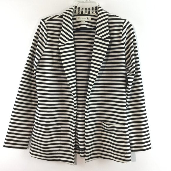 Striped long sleeves jacket Size M
