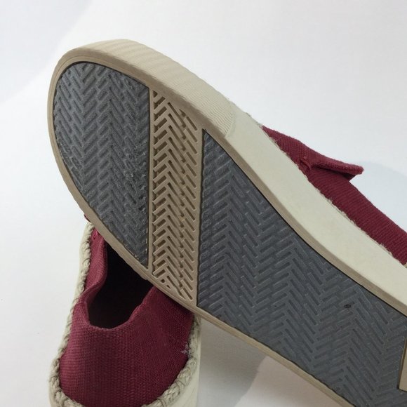 Fabric platform slip-on sneaker