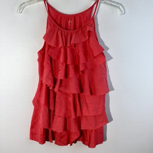 Layered ruffles straps top Size S