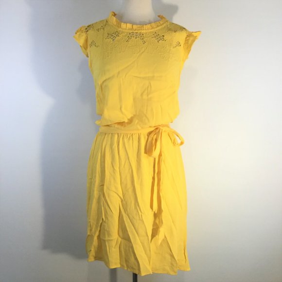 Yellow Short dress
