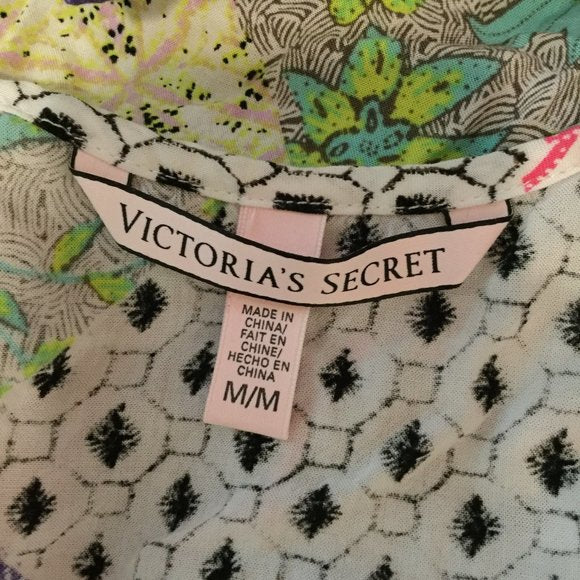 Victorias secret floral print sleeveless jumper